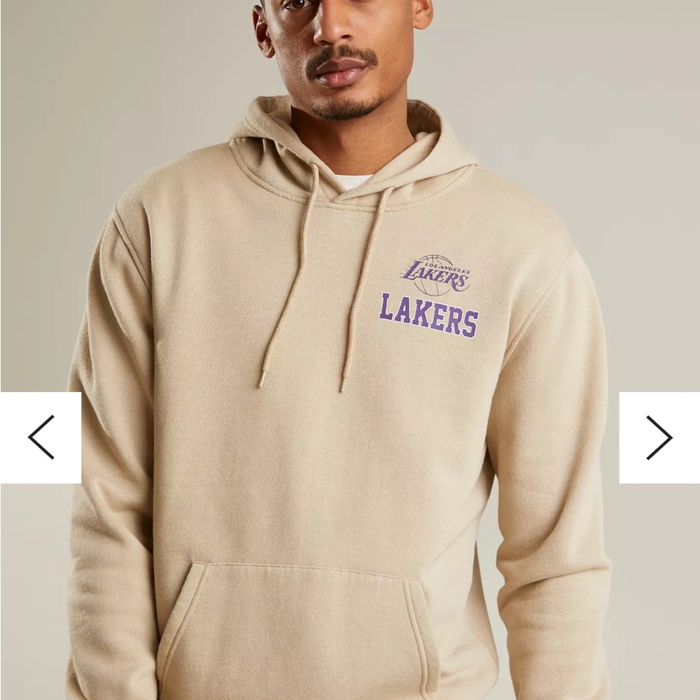Urban Outfitters Beige Lakers Hoodie XL